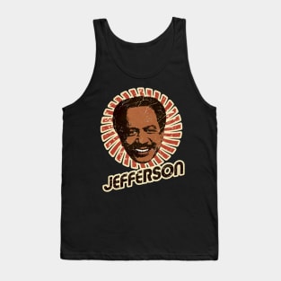 the jefferson - (Retro Vintage) Tank Top